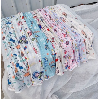 【AJUN.免運】日本兒童涼被 降溫夏季冰絲毯 雙層兒童被蓋毯 空調涼感巾 透氣冰冰被 嬰兒午睡冷感毯