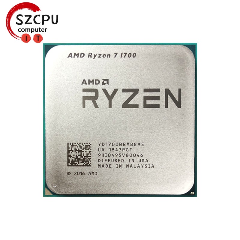 【現貨】AMD Ryzen 7 1700 R7 1700 3.0 GHz 二手游戲 Zen 0.014 八核十六線程 C