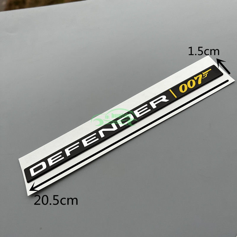 適用24款Defender 110 V8 007典藏版字母標志貼后尾標DEFENDER車標