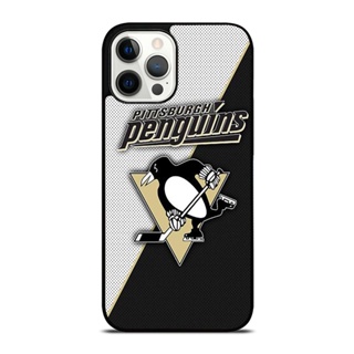 匹茲堡企鵝曲棍球 1 手機殼防摔保護套 IPhone 14 Plus 13 Pro Max 12 Mini X