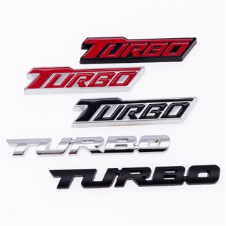 3D TURBO標誌 汽車造型貼 金屬合金徽章貼 汽車裝飾配件