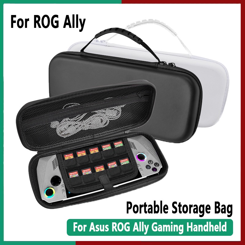 適用於華碩 ROG Ally 保護旅行箱收納包適用於 ROG 手持遊戲機防水防震便攜手提包