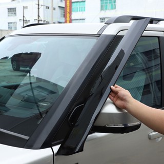 Land Rover Discovery 4 發現4 10-16 ABS啞光黑色 汽車前擋風玻璃a柱裝飾罩貼