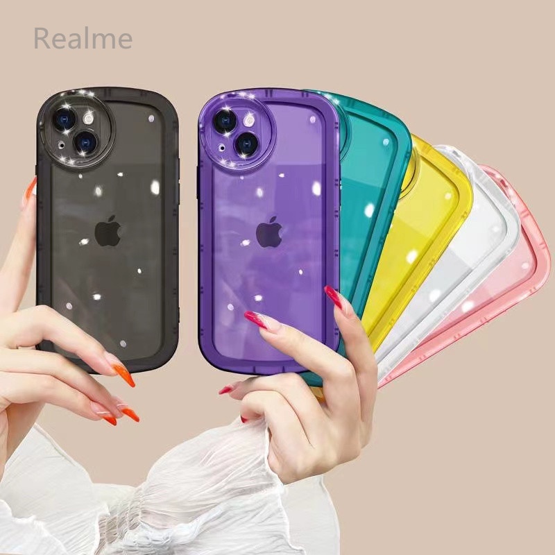 Realme糖果透明防摔手機殼 適用narzo 50A 50i 30A 50pro C35 C33 C21 C3 保護殼