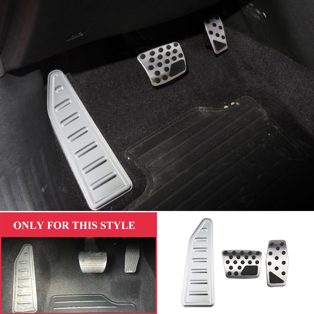 適用於 Jeep Renegade 2014 - 2022 LHD 休息踏板罩腳踏板保護器零件的鋁合金汽車踏板