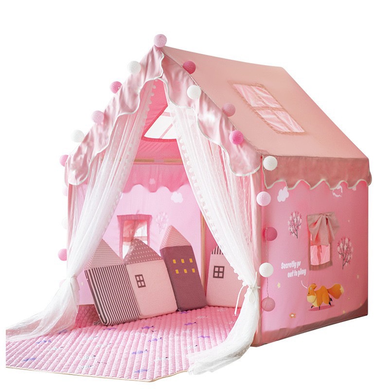 兒童室內帳篷 遊戲屋  男孩女孩玩具屋 寶寶公主房 裝飾兒童帳篷
