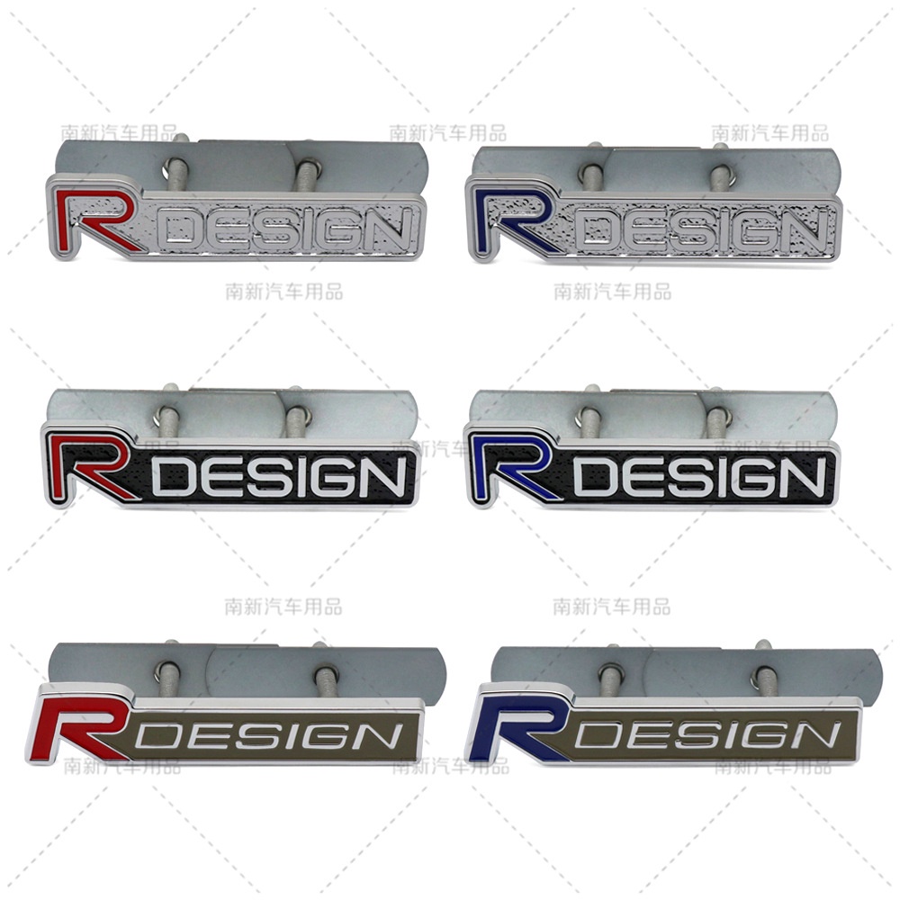RDESIGN 車標 貼標 改裝 3D立體金屬車身貼 Volvo 沃爾沃 改裝車標  中網標 標誌