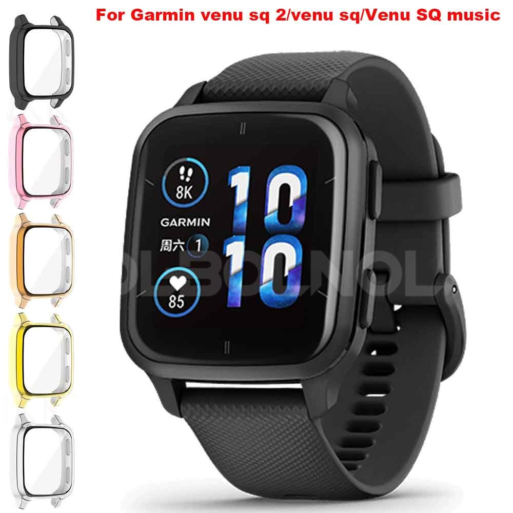 Garmin Venu SQ2 音樂智能手錶外殼的 TPU 屏幕保護膜 Garmin Venu SQ2 音樂智能手錶外殼