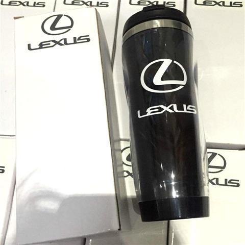 LEXUS LOGO水杯車店定製禮品304不銹鋼雙層隔熱瓶ES200 ES300H ES260車內便攜隨行保溫杯