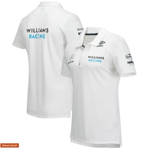 2022 最新 F1 賽車服 + Williams Racing 2022 Team Polo 衫 + 中性夏季短袖 T