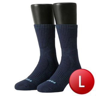 減壓氣墊運動登山襪-T202(藍L)[大買家]