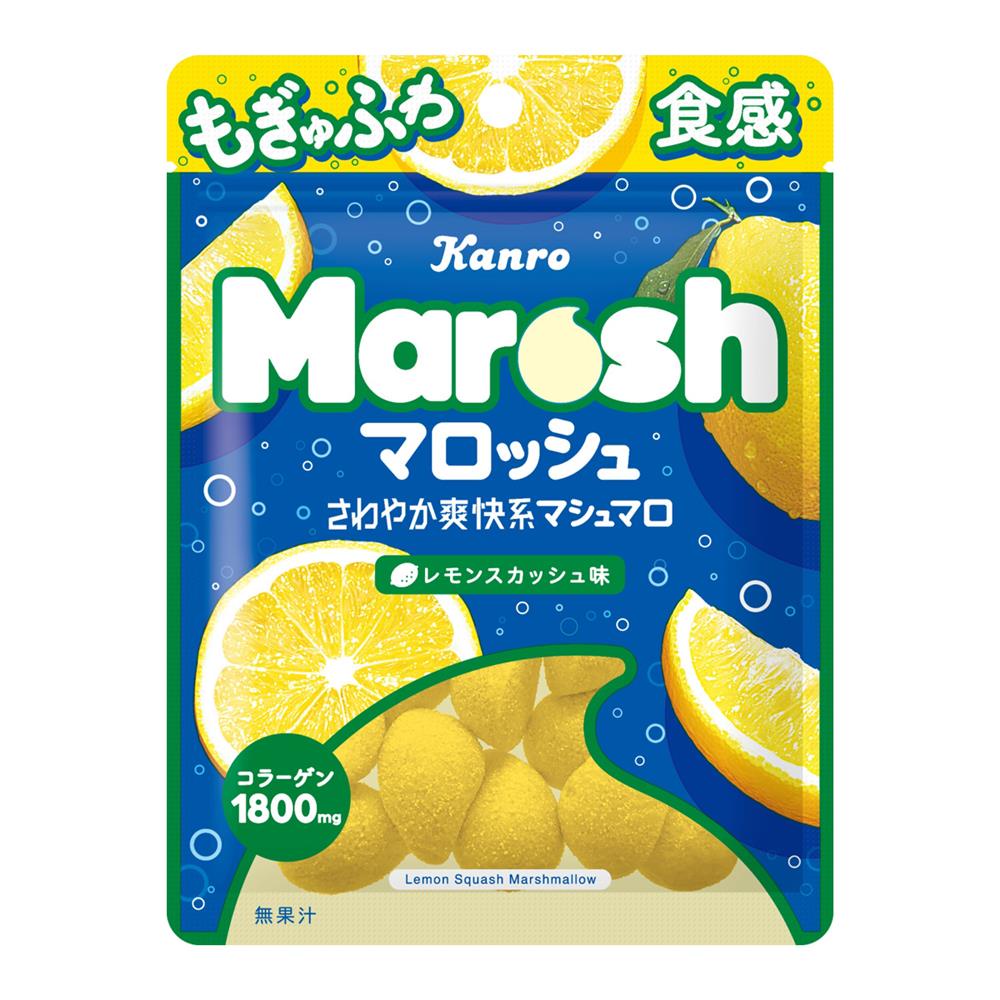 Kanro日本甘樂 Marosh軟糖檸檬汽水口味 x6入團購組