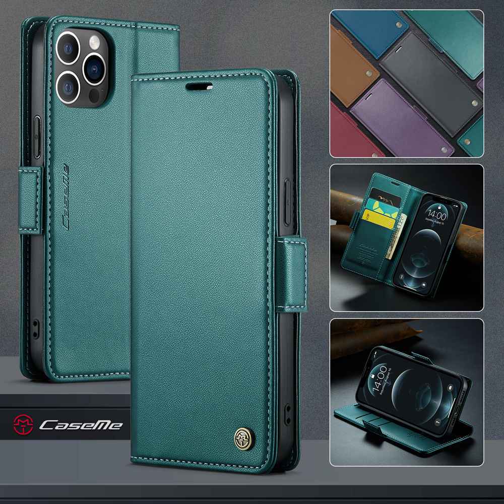 Caseme RFID 防盜刷 錢包款 皮套 iPhone 12 Pro Max 手機殼 i12 Mini 磁扣 掀蓋