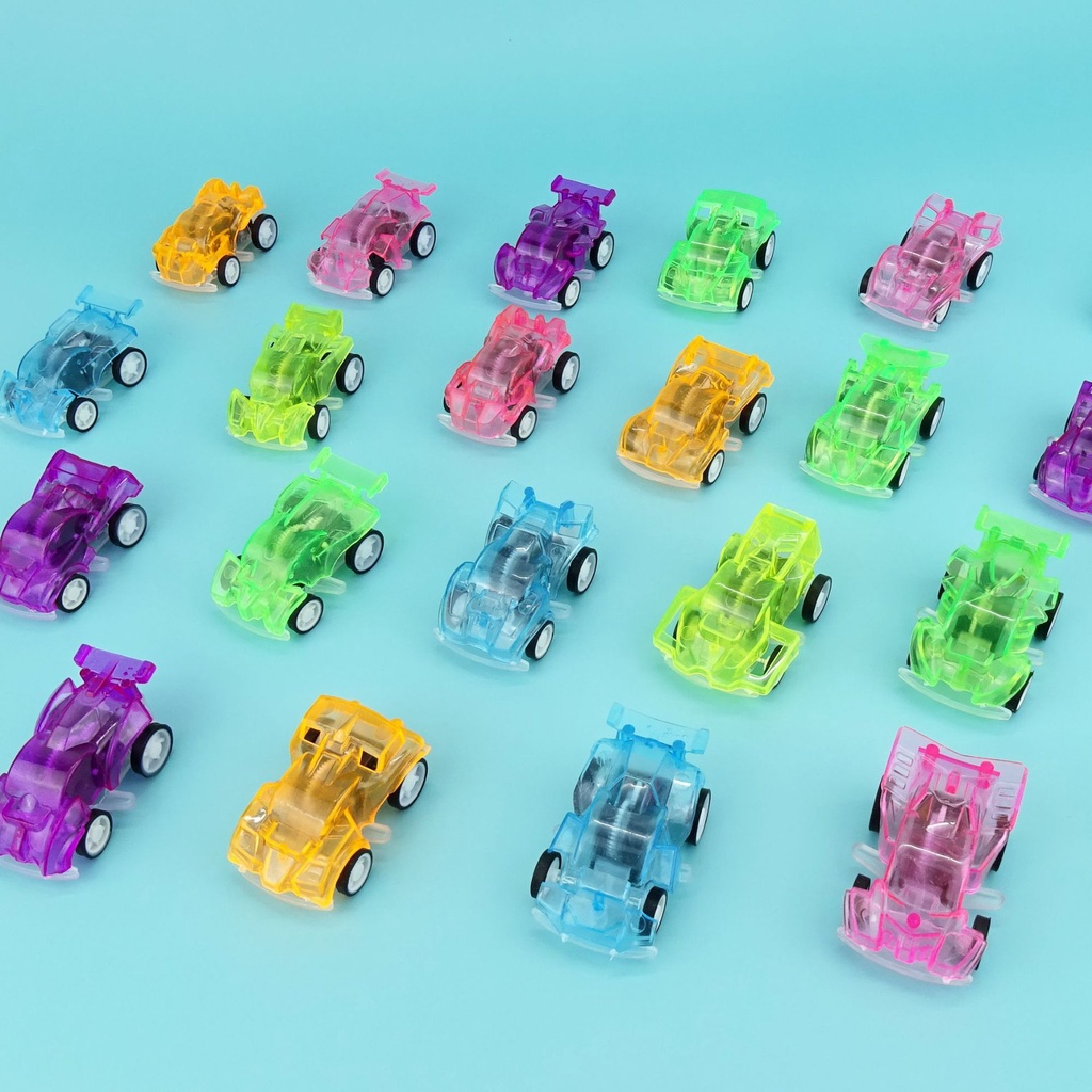 LGKAR 透明回力四驅車 兒童玩具車 娃娃機扭蛋 學生獎品禮物 批發WJ332