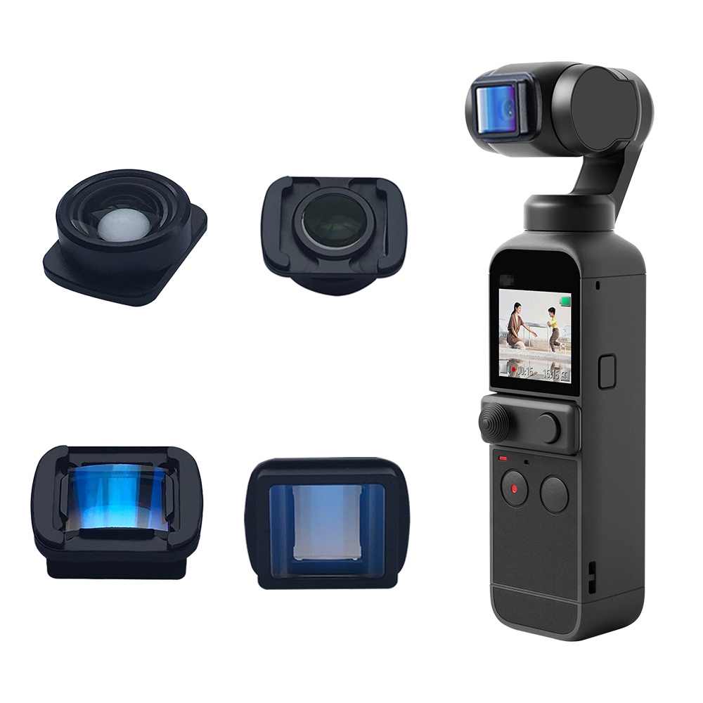 影院廣角鏡頭適用於 DJI Osmo Pocket 2 手持雲台相機鏡頭適用於 DJI Pocket 2 配件的日常 V