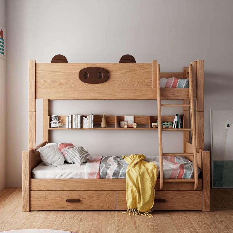 熱銷 廠傢直銷 兒童床  全實木兒童床雙層床上下鋪大人兩層高低床現代簡約櫸木兩層子母床