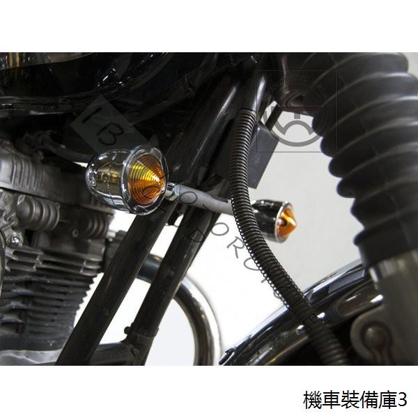 Meguro保杆w800貨架KAWASAKI川崎W400 W650 W800 Chopper Bobber轉向燈改裝支架