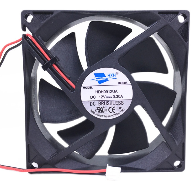 HXH HDH0912UA 9CM 9225 12V 伏 0.30A 開關逆變器 Coog 風扇 pxc
