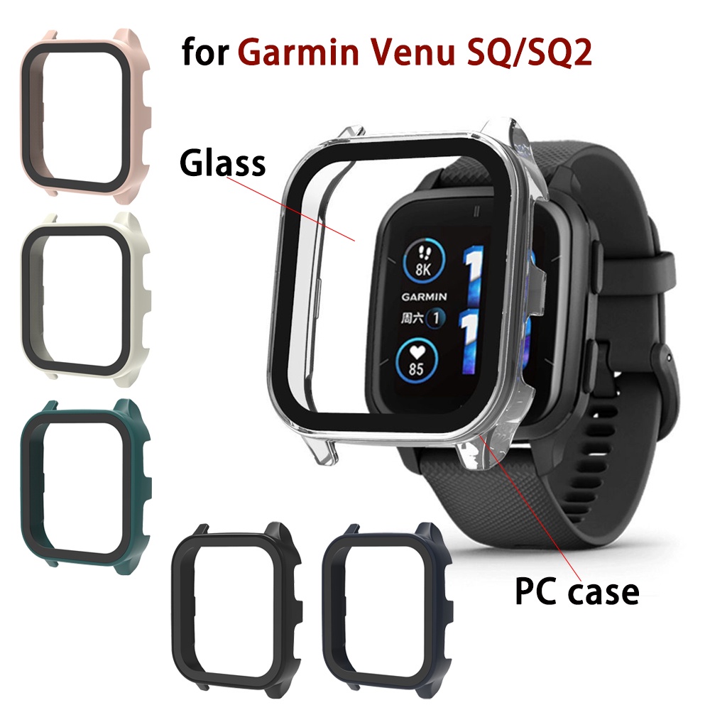 Garmin Venu sq sq2 硬質 PC 保護殼