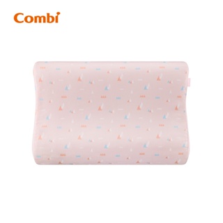 【Combi】Airpro水洗空氣幼童枕（小山粉）