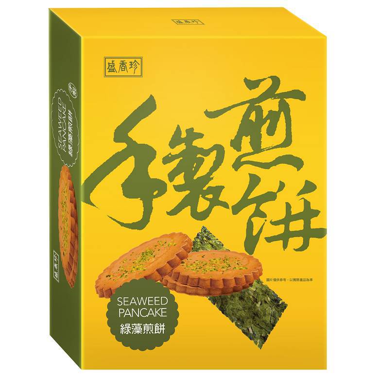 盛香珍 綠藻煎餅(210g/盒)[大買家]