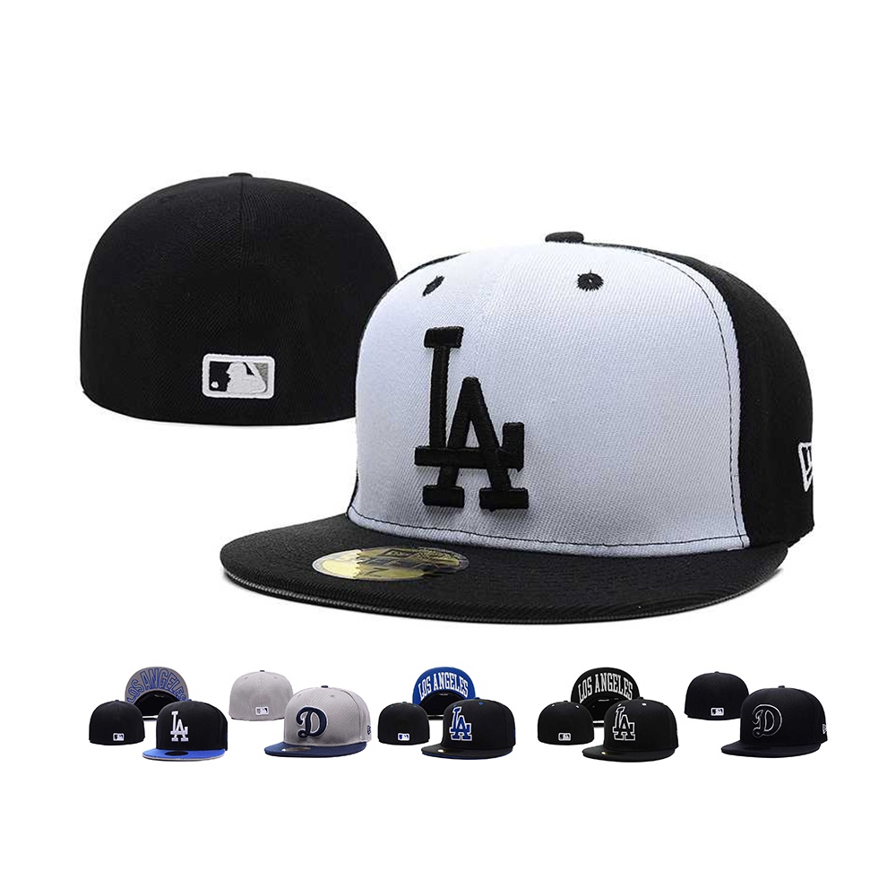 MLB 尺寸帽 全封 不可調整 混色 洛杉磯道奇 Los Angeles Dodgers 男女通用 棒球帽 板帽 嘻哈帽