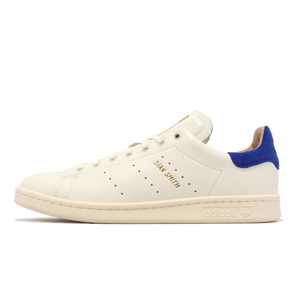 adidas 休閒鞋 Stan Smith Lux 奶油白 藍 愛迪達 三葉草 女鞋 男鞋 【ACS】 ID1995