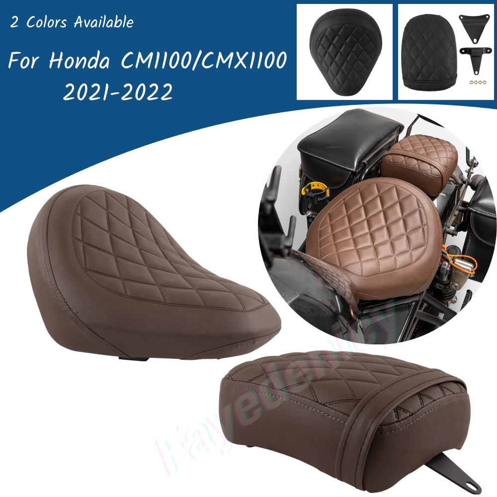 HONDA Cm CMX 1100 前後座乘客墊座椅適用於本田 Rebel CM1100 CMX1100 2021 20