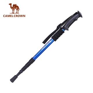 CAMEL CROWN登山杖和手杖碳光膨脹折疊登山拐杖登山裝備