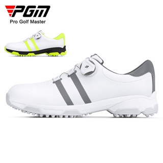 PGM新品高爾夫男士球鞋休閒運動鞋旋鈕鞋帶防水防滑鞋子golf男鞋 - XZ213