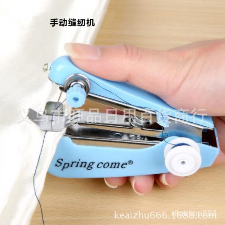 手動縫紉機springcome迷你縫紉機創意縫紉機