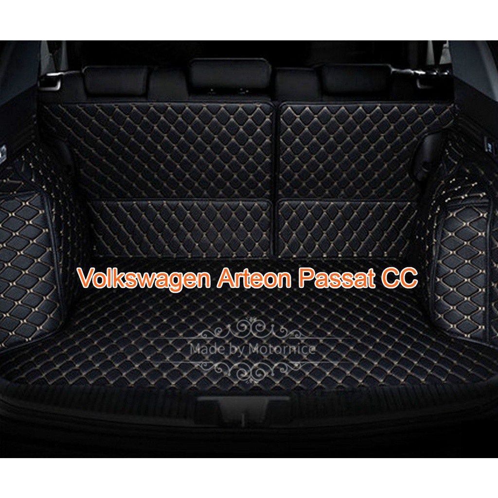 (現貨)適用 福斯 Volkswagen Arteon Passat CC 專用汽車皮革全包圍後廂墊 後行李箱墊