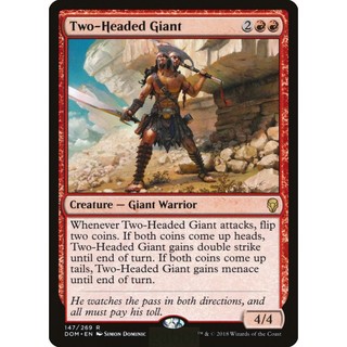 [魔法風雲會][有牌傷]-DOM 雙頭巨人 Two-Headed Giant