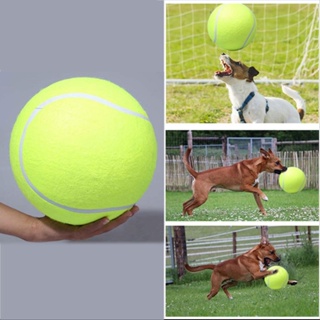網球寵物玩具充氣訓練橡膠大球彈力十倍快樂柯基金毛