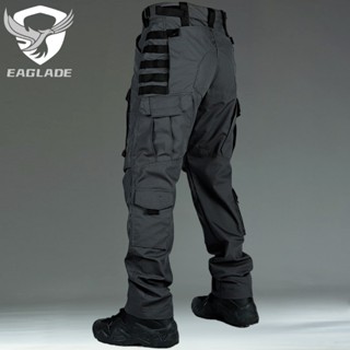 Eaglade 高階戰術工裝褲男士 JT-LDZ 灰色防水多口袋