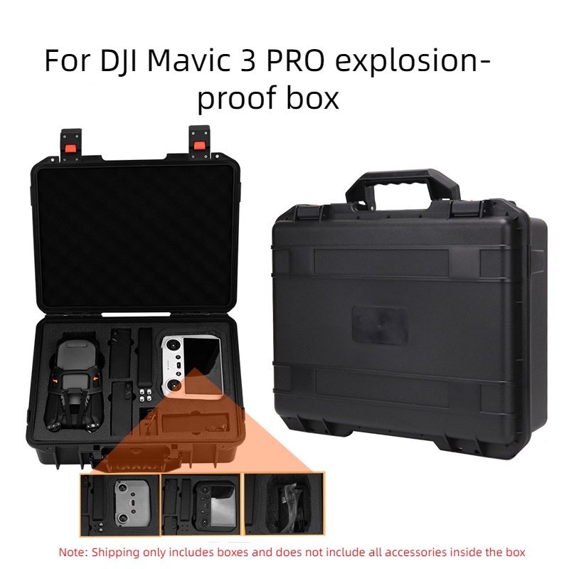 適用於DJI Mavic 3 PRO 專用無人機箱子 防水防摔大容量防爆箱配件