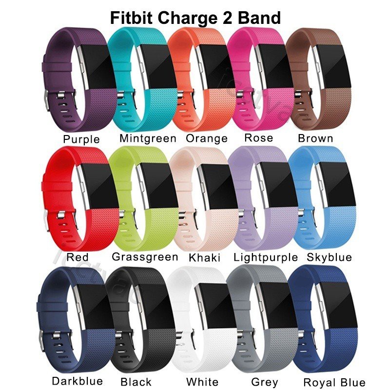 Fitbit Charge 2 肩帶,可調節替換運動錶帶腕帶配件