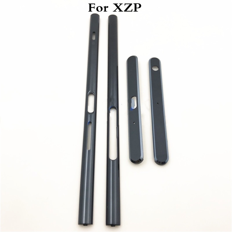 全新替換外殼金屬中框側部件適用於索尼 Xperia XZ Premium XZP G8141 G8142 維修零件