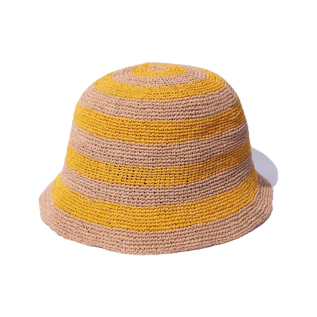 DEMARCOLAB R&amp;R RAFFIA HAT (BEIGE)