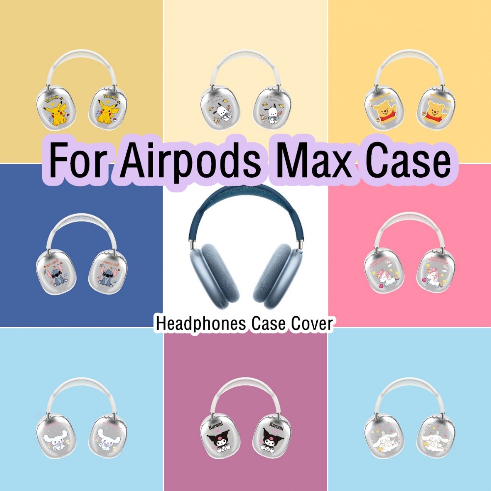 現貨! 適用於 Airpods Max 耳機保護套保護套夏季風格卡通適用於 Airpods Max 外殼耳機保護套保護套