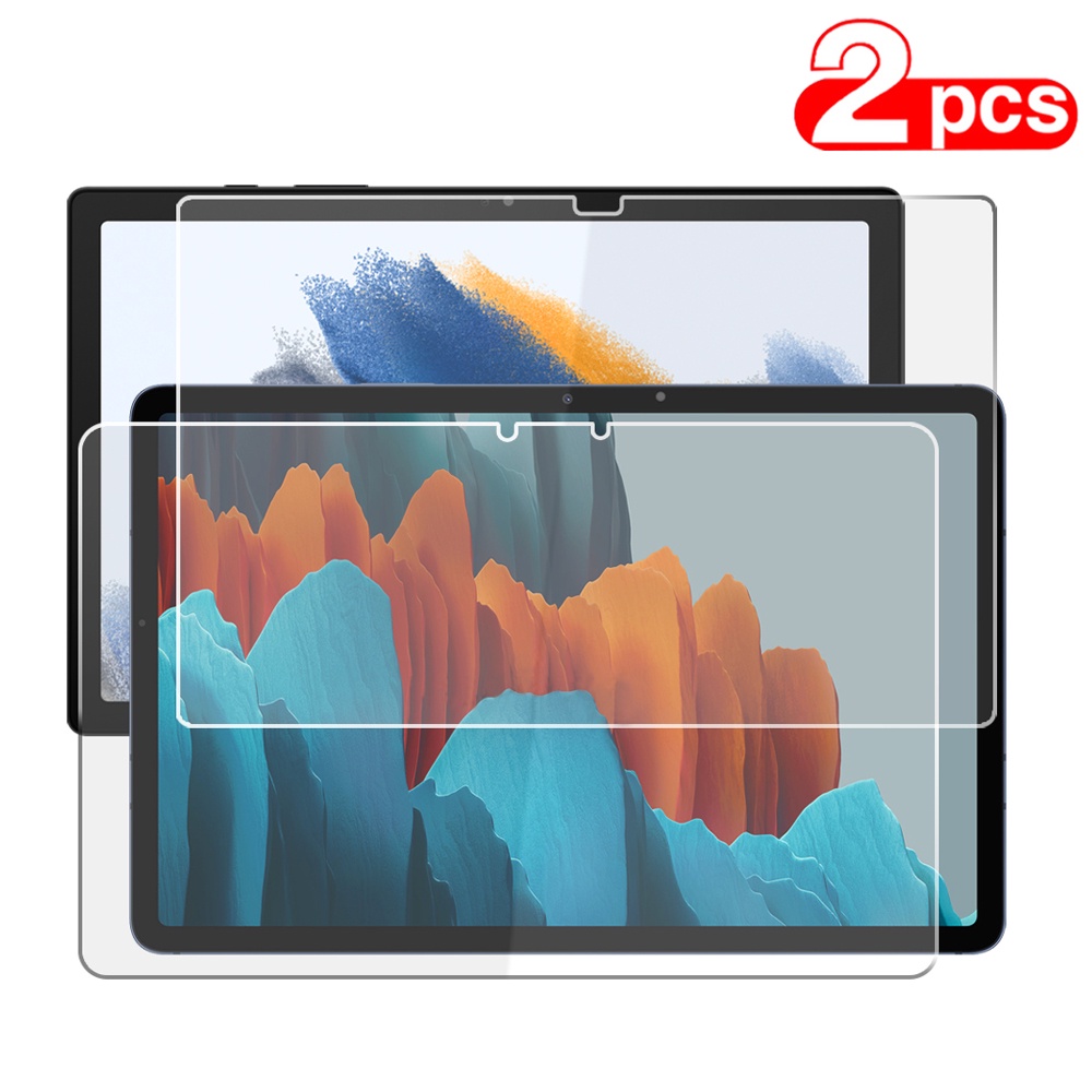 SAMSUNG 2pcs 鋼化玻璃屏幕保護膜適用於三星 Galaxy Tab A8 A7 lite A 8.0 8.7