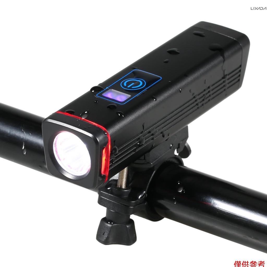 [新品上市]超亮自行車燈可充電 IPX6 防水前置 LED 自行車燈快拆安全騎行燈山地車手電筒[26]