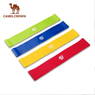 CAMEL CROWN駱駝 拉力帶 健身瑜珈彈力帶 开肩瘦腿提臀訓練帶 拉伸健身阻力带