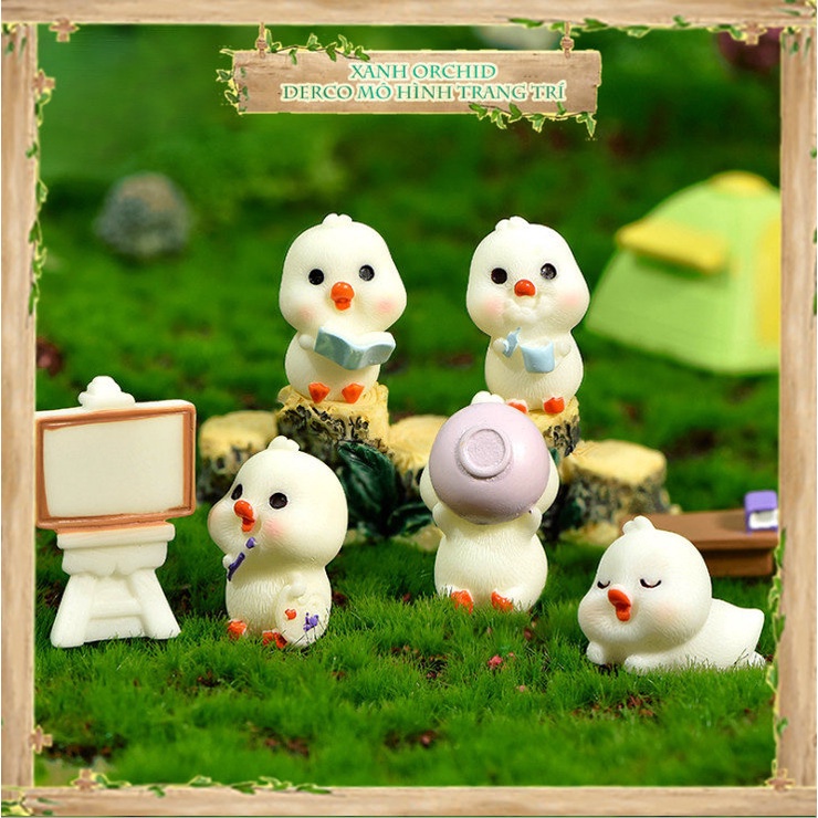 微型模型“迷你可愛小雞”裝飾石蓮花、花園/盆栽、dyi、玻璃容器