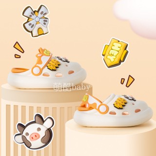 ✨萌酷baby2023新款兒童洞洞鞋 防滑EVA男女童室內拖鞋 可外穿卡通寶寶涼拖 兒童拖鞋 小孩拖鞋