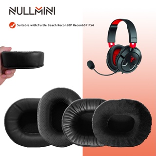 Nullmini 替換耳墊適用於 Turtle Beach Recon50P Recon60P PS4 耳機皮套耳機耳罩
