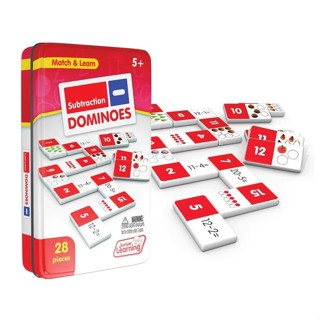 Junior Learning骨牌接龍數學遊戲/ 減法/ 英文 eslite誠品