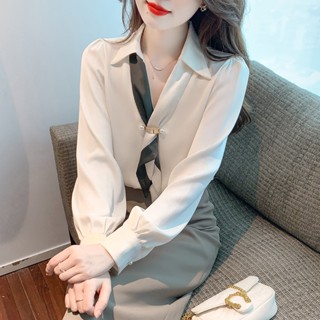夏季襯衫女設計感小眾休閒時尚襯衣宮廷風法式上衣