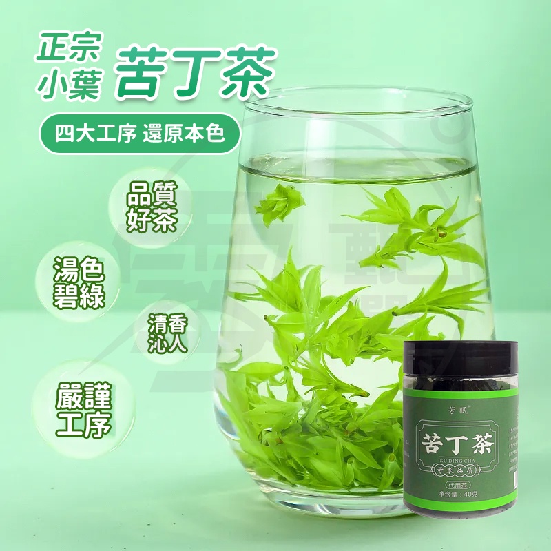 台灣現貨 新茶小葉苦丁茶 苦丁茶 精選小葉苦丁茶 小葉嫩芽養生茶 花茶 茶葉 嫩芽新貨苦丁茶罐裝 花草茶 正宗小葉苦丁茶