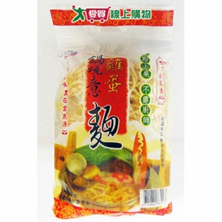 金雞牌雞蛋鍋燒意麵(5入)250g【愛買】